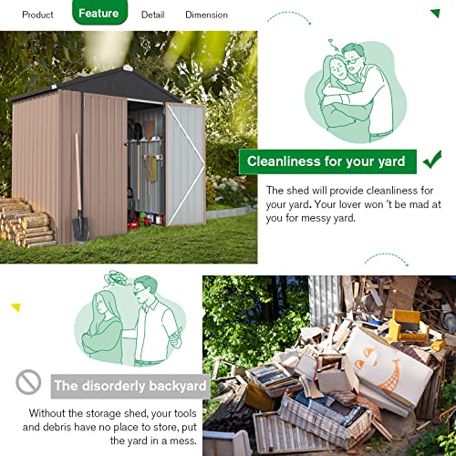 6x4 Storage Sheds & Outdoor Storage