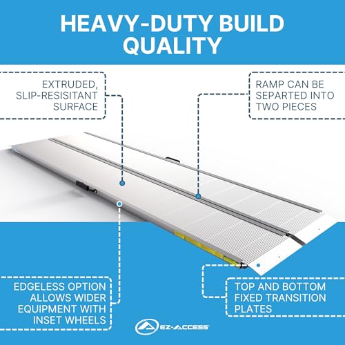 Traverse Aluminum Singlefold Edgeless Ramp