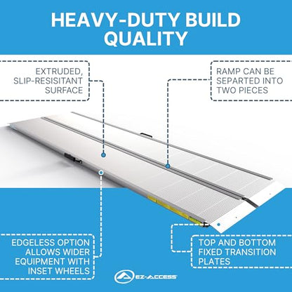 Traverse Aluminum Singlefold Edgeless Ramp
