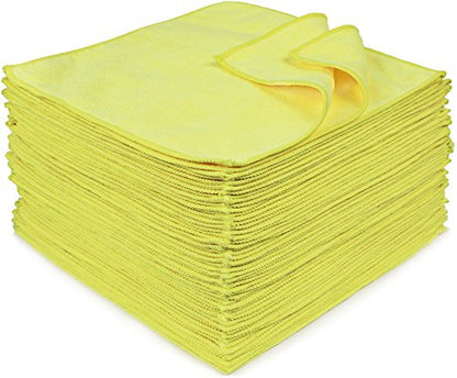 300 GSM Microfiber Cleaning Towels (50 Count)