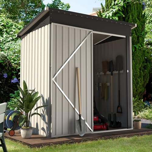 3' x 5' Outdoor Metal Storage Shed