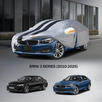 Multi Layer Car Cover Custom Fit for BMW 3 Series 320i