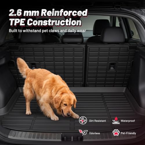 Floor Mats for Hyundai Kona 2024 2025 2026 Custom Fit Cargo Liner