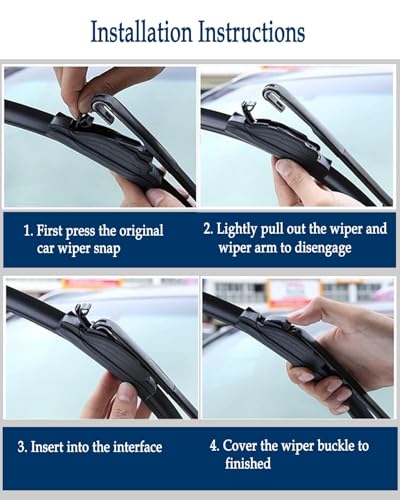 Windshield Wiper Blades Fits Chevy Trailblazer 2002