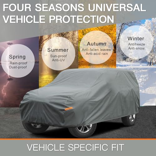 Waterproof Heavy Duty Car Cover Custom Fit Ford Bronco 4 Door