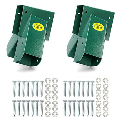 A Frame 2 Brackets Swing Set Bracket with Mounting Hardware (2 Count)