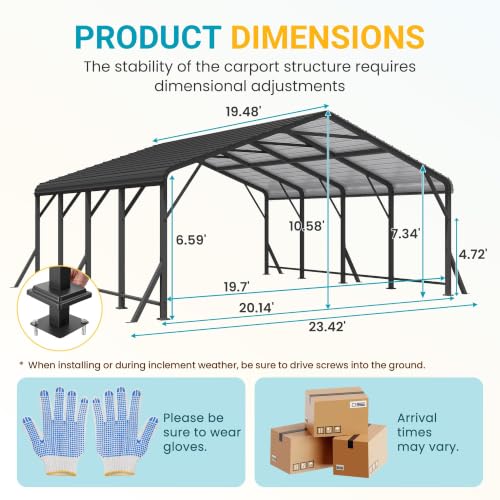 20' x 20' Carport