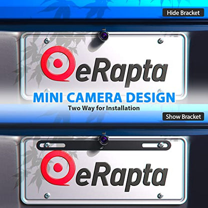 HD Backup Camera Rear View License Plate Reverse Camera Universal for Pickup Truck Car SUV 149° Perfect Angle Night Vision IP69K Level Waterproof A1XT02