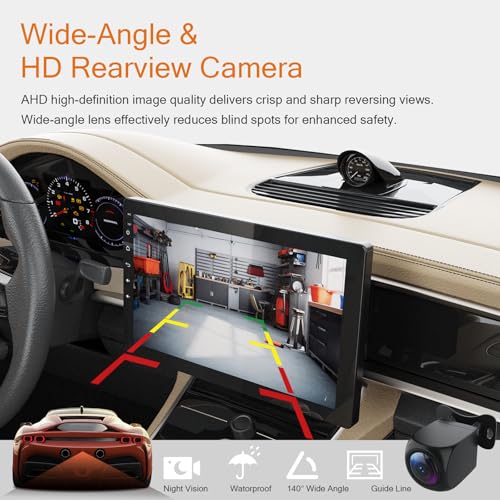 10.1 Inch Single Din 360° Rotatable Car Stereo