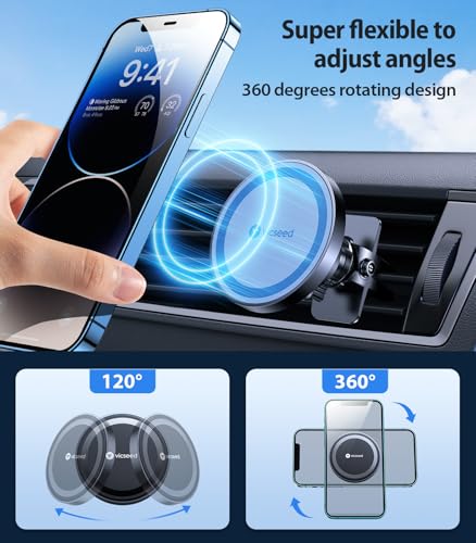 for MagSafe Car Mount [Strongest Magnet Power] Car Phone Holder