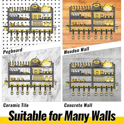 Power Tool Organizer Wall Mount