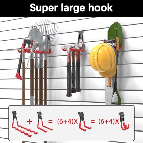 Slatwall Hooks 14 Pack Heavy Duty Multi Sizes (14 Count)