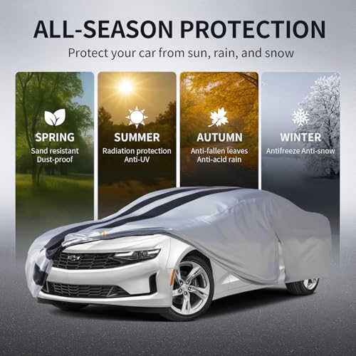 Multi Layer Car Cover Custom Fit for Chevrolet Camaro