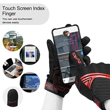 Motorcycle Gloves Breathable Mesh Touchscreen Hard Knuckles