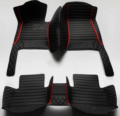 Custom All Weather Protection Leather Car Floor Mats for Cars Sedan SUV Sports Car Waterproof Floor Mat