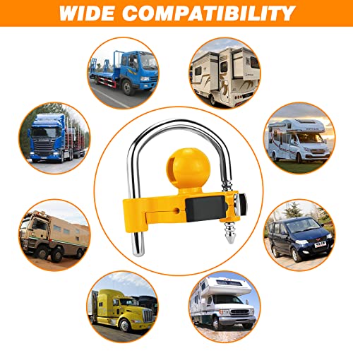 1 Pack Universal Hitch Lock with Combination Lock