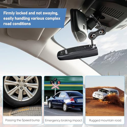 Radar Detector Mount Rearview Mirror Bracket