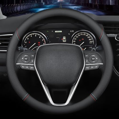Nappa Premium Leather car Steering Wheel Cover
