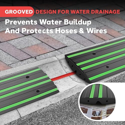 8 ft. Rubber Curb Ramp Set (2 Count)