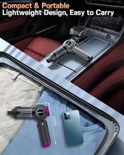 Car Vacuum Cordless Mini Handhled 4