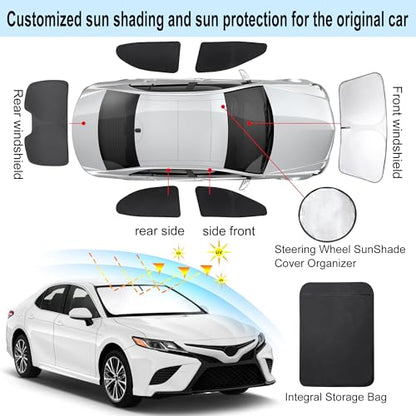 Window Shades for Toyota Camry 2018 (6 Count)
