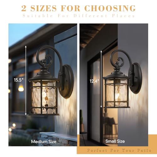 Outdoor Wall Sconces 2 Pack (2 Count)
