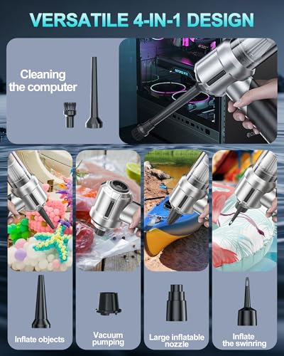 Car Vacuum Cordless Mini Handhled 4