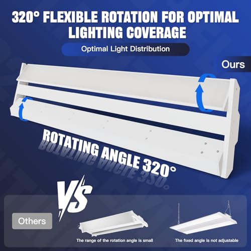 300W LED Linear High Bay Light (4 Count)