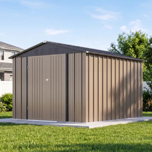 8x10 FT Outdoor Storage Shed