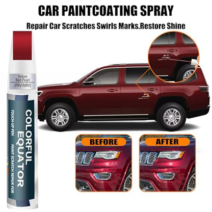 PRV NRV Delmonico Red Velvet Red Pearl Touch Up Paint for Jeep