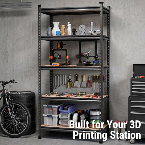 5 Tier Metal Storage Shelving Unit