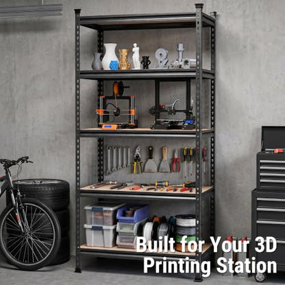5 Tier Metal Storage Shelving Unit