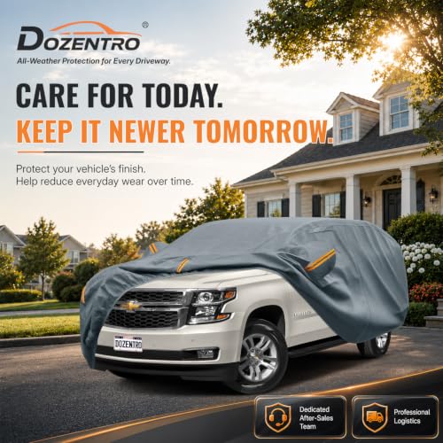 Waterproof Heavy Duty Car Cover Custom Fit Suburban