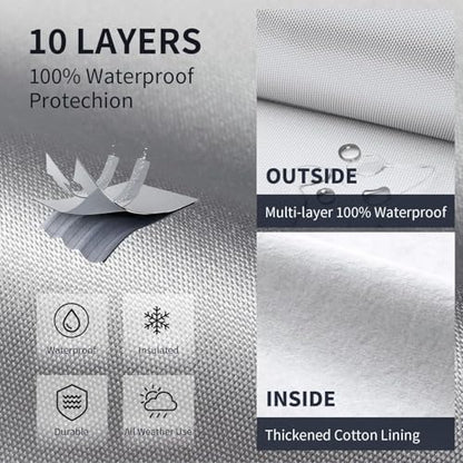 Multi Layer Sedan Car Cover Custom Fit for Cadillac DeVille