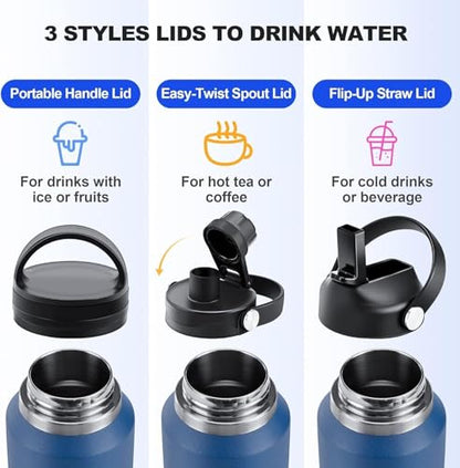32oz Stainless Steel Water Bottle