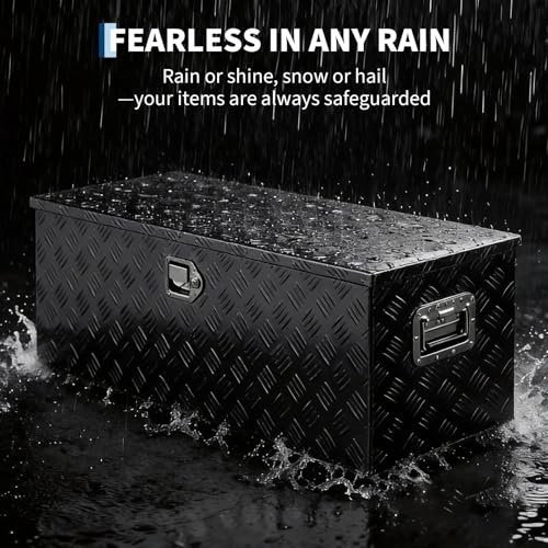 Aluminum Truck Bed Tool Box 30''