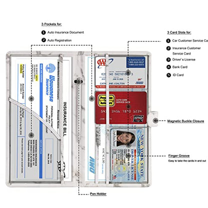 Car Registration and Insurance Card Holder