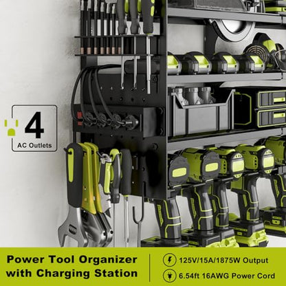 Power Tool Organizer Wall Mount