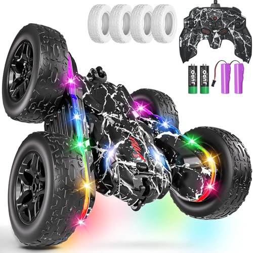 Rc Cars Toys for Boys Remote Control Car 2.4 GHz Black Toys for Ages 5