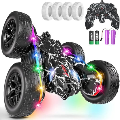 Rc Cars Toys for Boys Remote Control Car 2.4 GHz Black Toys for Ages 5