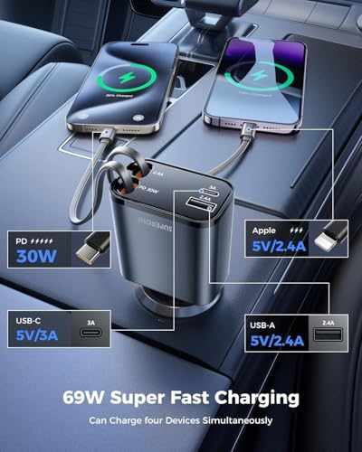 Retractable Car Charger