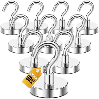 Magnetic Hooks (10 Count)