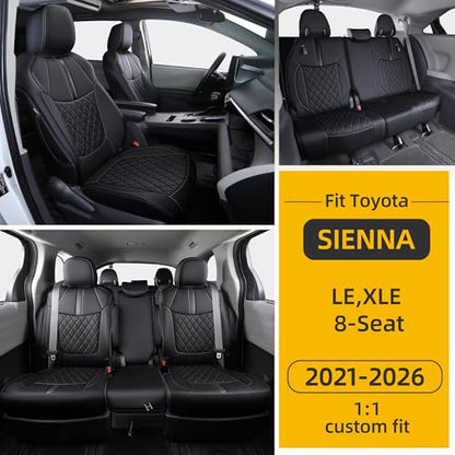 Custom Sienna Seat Covers for 2021