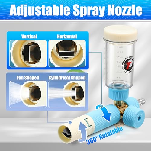 Mini Foam Cannon with Dual Connector