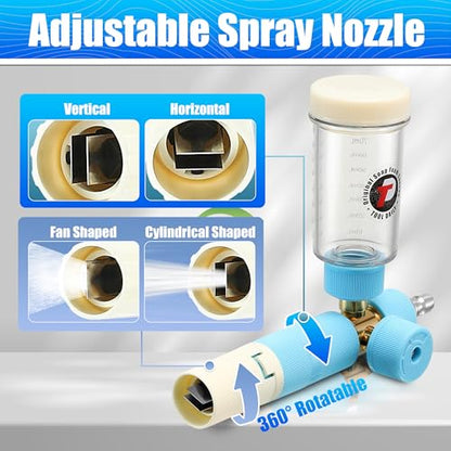 Mini Foam Cannon with Dual Connector