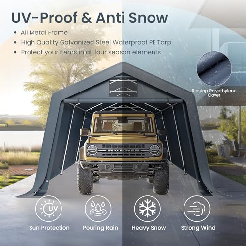 13x22ft Portable Carports