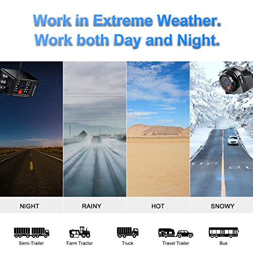HD 1080P 9" Wireless Backup Camera System