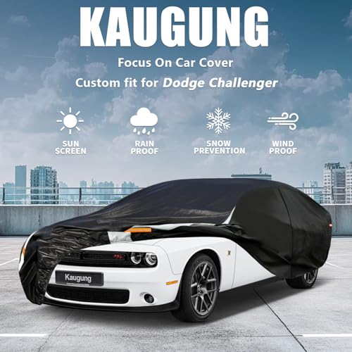 10 Layers Car Cover Custom Fit for Dodge Challenger 2008