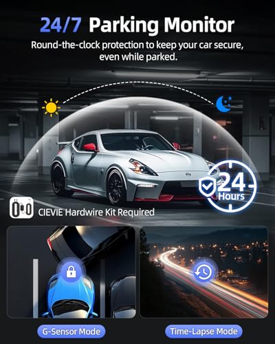 4K Dash Cam Front and Rear