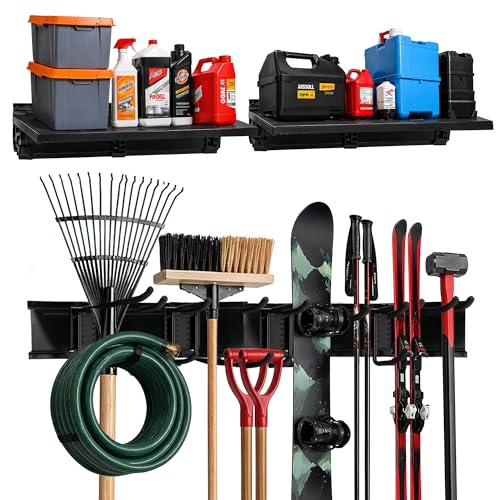 Garage Tool Organizer Wall Mount 64"